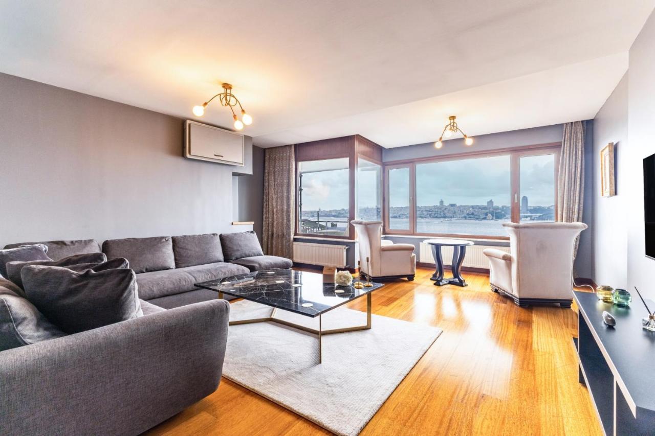 Duplex Flat W Panoramic Bosphorus View And Terrace Apartment Istanbul Exterior photo